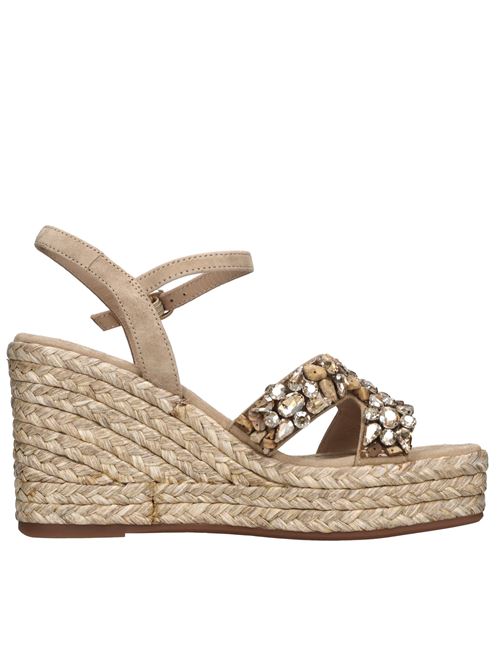 Sandali in pelle strass e pietre ALMA EN PENA | V251278 SUEDESAND